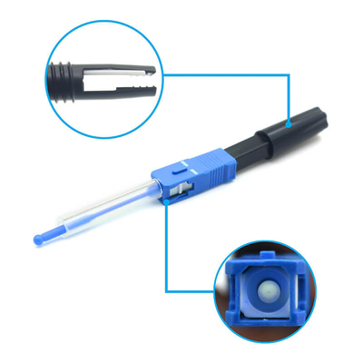 SC UPC Schnellverbundverbindung mit Glasfaser des Fusionstyps