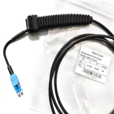 SM MM Wasserdichte Glasfaserverbindung Duplex LC UPC NSN Boot