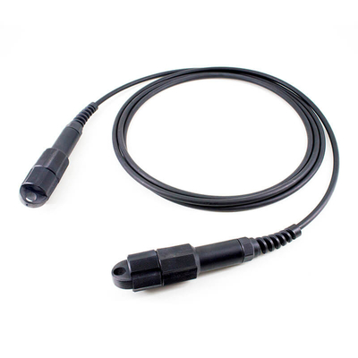 ZET Duplex LC UPC PDLC Glasfaserwasserdicht verstärkter Stecker