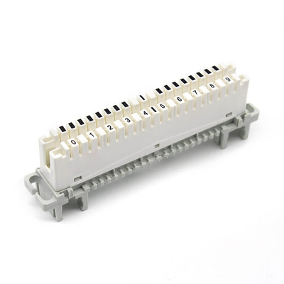 ABS 10 Pair Terminal Block Distributionsmodul Phosphor Bronze