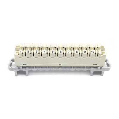 10 Pair-Terminal-Block-Modul Krone-Verbindungsmodul zuverlässig