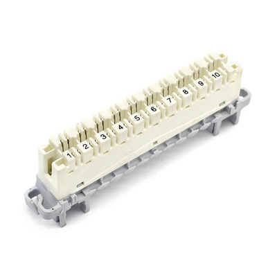 10 Pair-Terminal-Block-Modul Krone-Verbindungsmodul zuverlässig
