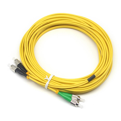 PVC-Faser-Optik-Patch-Schnur Nasswiderstand FC APC zu FC UPC Dehnbarkeit