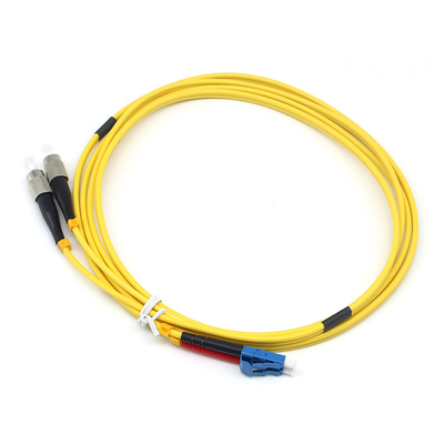 LSZH 3,0 mm St Lc Fiber Patch Kabel 2,0 mm Duplex LC UPC zu FC UPC SM