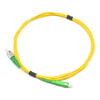 FC APC zu SC APC Glasfaserpatch Cord SX SM G657a2 2.0MM