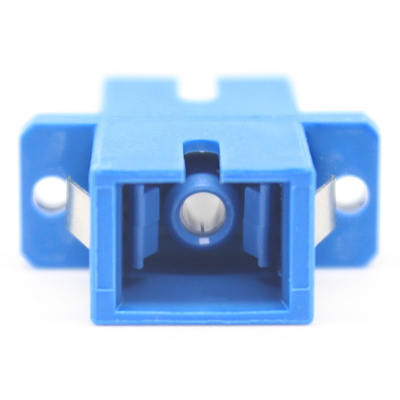 FTTH Wasserdichte Glasfaserverbindung SC UPC Simplex Adapter mit Flansche