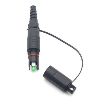 Outdoor verstärkter Optitap SC APC wasserdichter Schnellverbinder Corning Typ
