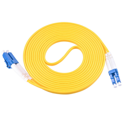 Duplex LC UPC- LC UPC Glasfaser Jumper Cord Siglemode 3,0 mm