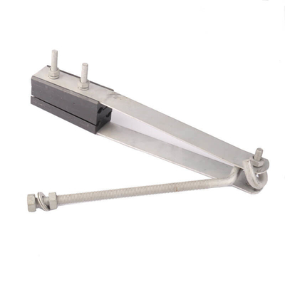 Aluminiumlegierung Optikkabel Anker Klammer für 4 Leiter zu Stange oder Wand