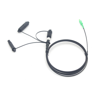 Glasfaser-SC-APC-Polier-Typ vorgefertigte Dropkabel