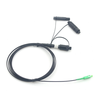 Glasfaser-SC-APC-Polier-Typ vorgefertigte Dropkabel