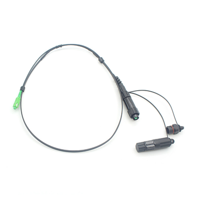 2 in 1 SC APC Schnellanschluss FTTH Drop Patch Kabel IP68 Schutz