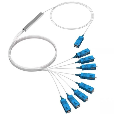 PVC LSZH Glasfaser PLC Splitter Mini Typ 1m, 1,5m mit SC UPC-Anschluss