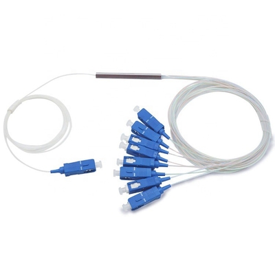 PVC LSZH Glasfaser PLC Splitter Mini Typ 1m, 1,5m mit SC UPC-Anschluss