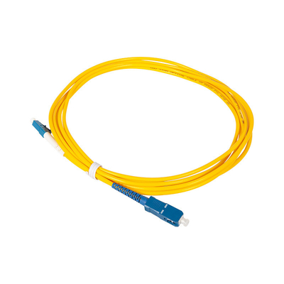Anpassbarer Länge LC UPC bis SC UPC Optical Patch Cord SM SX 3M, 5M,10M