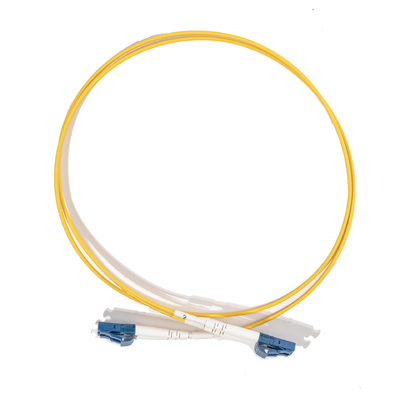 Simplex Dx LC UPC zu LC UPC Glasfaser-Patchkabel LSZH 3,0 mm, 5 Meter