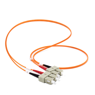 2.0mm Multimode Glasfaserkabel Duplex SC UPC bis SC UPC 10m