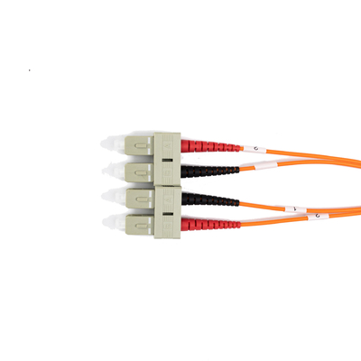 2.0mm Multimode Glasfaserkabel Duplex SC UPC bis SC UPC 10m