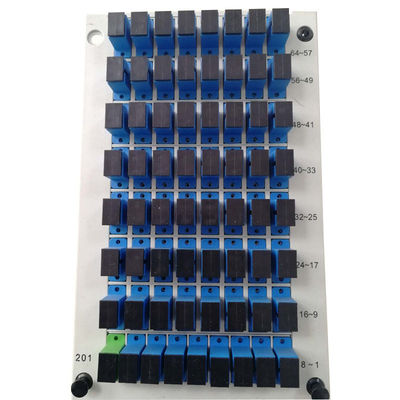 SC UPC 1:64 Glasfaserkassette PLC Splitter 1m, 1,5m