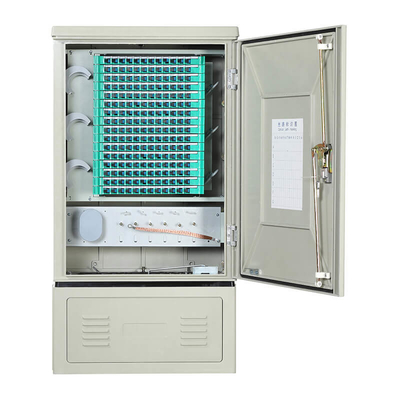 SMC 144 F Glasfaser-Kreuzschrank IP55 Standgehäuse
