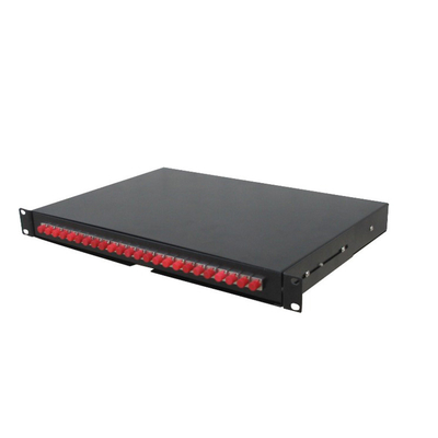 Innenraum FC-Steckverbinder Rack-montiertes Glasfaser-Patchpanel ODF