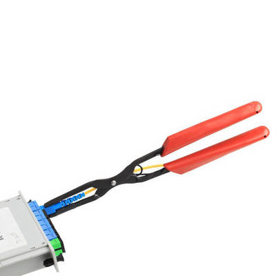 Langnasen-Zange für Glasfaser-LC/SC-Stecker, Einsetzen oder Herausziehen
