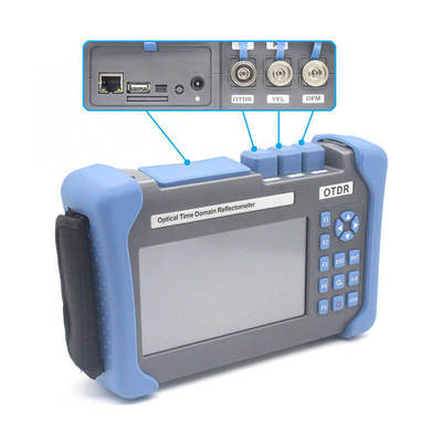 Glasfaser-Multifunktions-OTDR mit 7-Zoll-LCD-Bildschirm mit Antireflexbeschichtung