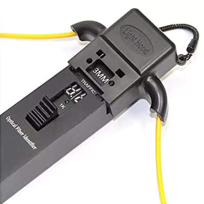 Digitaler Glasfaser-Identifikator mit optischer Anzeige und Visual Fault Locator