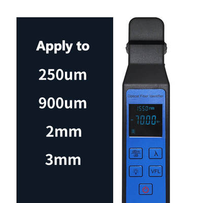 Farbbildschirm 4-in-1-Optische Faser-Identifikator mit VFL-Funktion