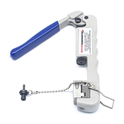 Industrielles 360° Kompressionswerkzeug für BNC-, RCA-, TRS- und DRS-Kabel