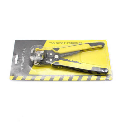 8 Zoll Stahldraht-Abisolier- und Crimpzange für 10-22AWG Kabel