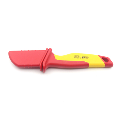 50mm VDE Isolier-Elektrikmesser Rot/Gelb zum Abisolieren von Kabeln
