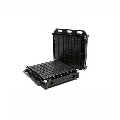 Mini-Quadrat-Faseroptik-Spleißbox 2 In 2 Out für 12-24 Fasern mit ABS+PC-Material