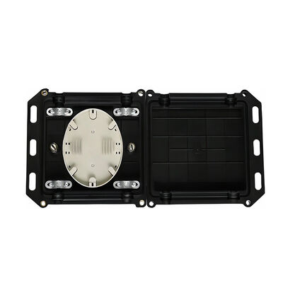 Mini-Quadrat-Faseroptik-Spleißbox 2 In 2 Out für 12-24 Fasern mit ABS+PC-Material