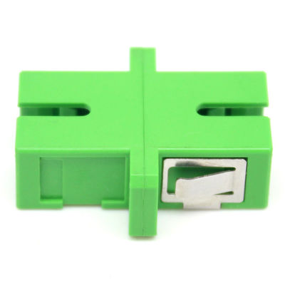 Ein-Modus-Simplex-Faseroptik-Adapter mit Flansche und niedrigem Einsetzverlust von 0,2 dB