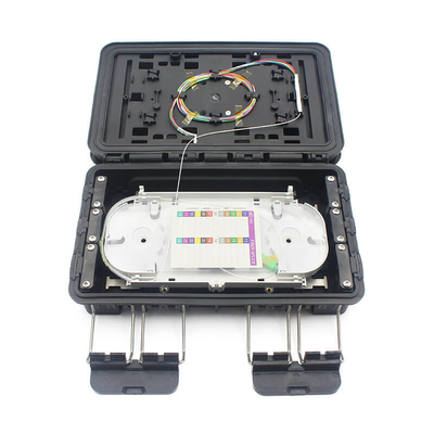 16 Kerne Polypropylenfaser-Optik-Terminalbox mit schwarz-grau-weißem UV-Widerstand