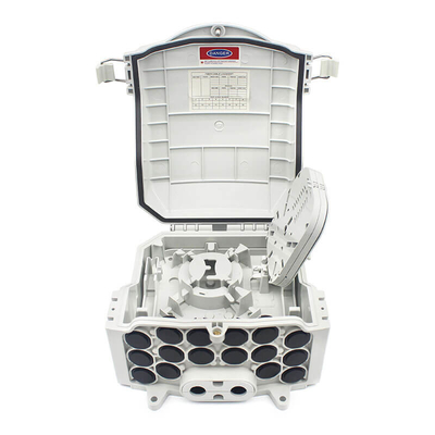16F Graue Splitter-Verteilbox Faserverteilgerät ABS