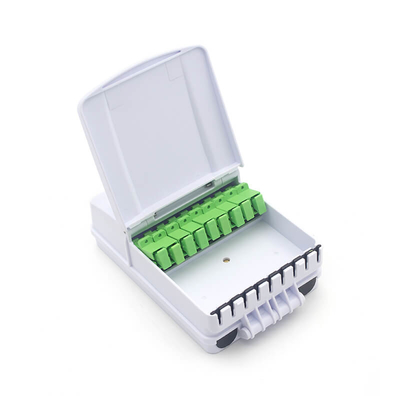 FTTH 8 Ports Glasfaserverteilungskasse Kunststoff