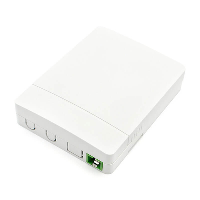 ABS-PC-Optische Abschlusssteckdose mit SC-Adaptern Faserzugangsterminal