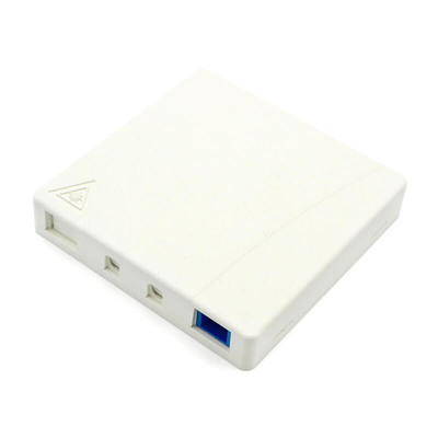 Plastik-Weißfaser-Optik-Terminalsteckdose SC 2 Ports G657 Faser