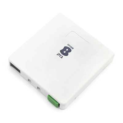 2 Kerne 4 Kerne Glasfaser-Terminalsteckdose ABS-Kunststoff für FTTH