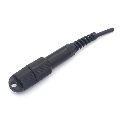 ZET Duplex LC UPC PDLC Glasfaserwasserdicht verstärkter Stecker