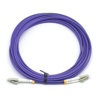 LSZH DX Fiber Patch Leads benutzerdefinierte Glasfaser-Patch-Kabel Multimode