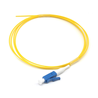 LSZH LC UPC 0,9 mm Glasfaser-Pigtail-Bauteile für verschiedene Fasertypen und Verbindungsoptionen