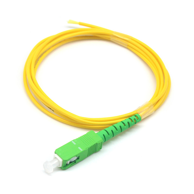 1M 1.5M SC APC Glasfaser Pigtail G652A1 oder A2 für Glasfaser-Breitbandnetz