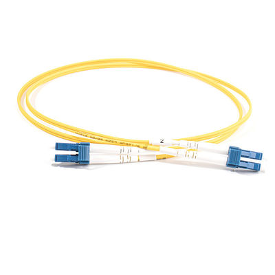 Simplex Dx LC UPC zu LC UPC Glasfaser-Patchkabel LSZH 3,0 mm, 5 Meter