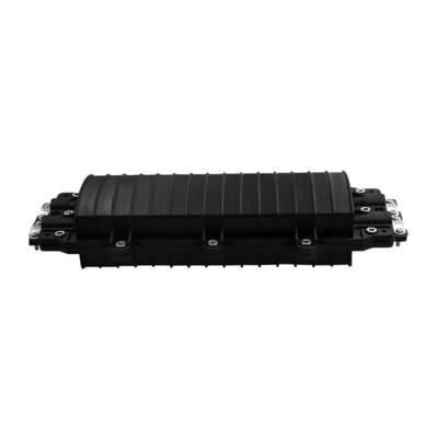 12 Fasern Horizontal Spleißbox für Glasfaser, 2 Eingänge, 2 Ausgänge