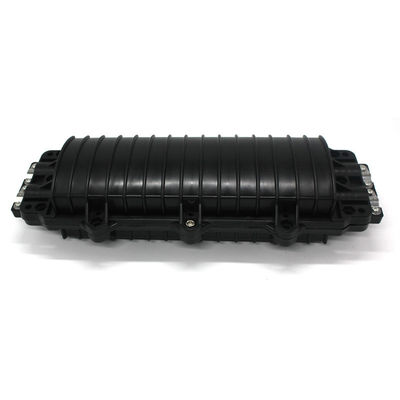 PP ABS 24-Kerne Inline-Fiber-Optik-Gehäuse mit 2 In 2 Out-Ports für sicheres Spleißen