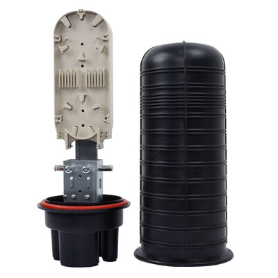 Kuppel-Typ IP68 Glasfaserkabelverbindung mit 48/96/144 Kernen und 24/48/72/96/144/288F Kapazität