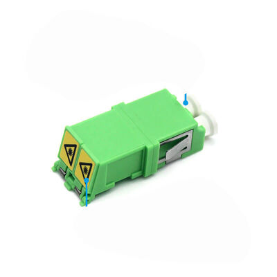 Telekommunikation LC APC Duplex Glasfaseradapter mit Flip-Automatikverschluss